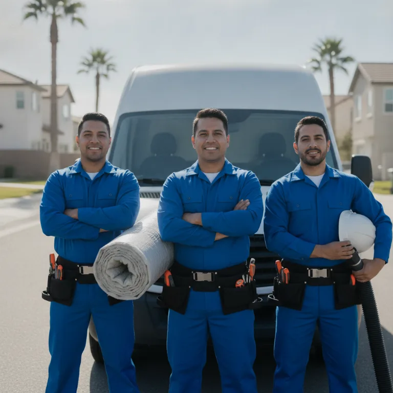 Isolamento de Sótão equipe em Americana